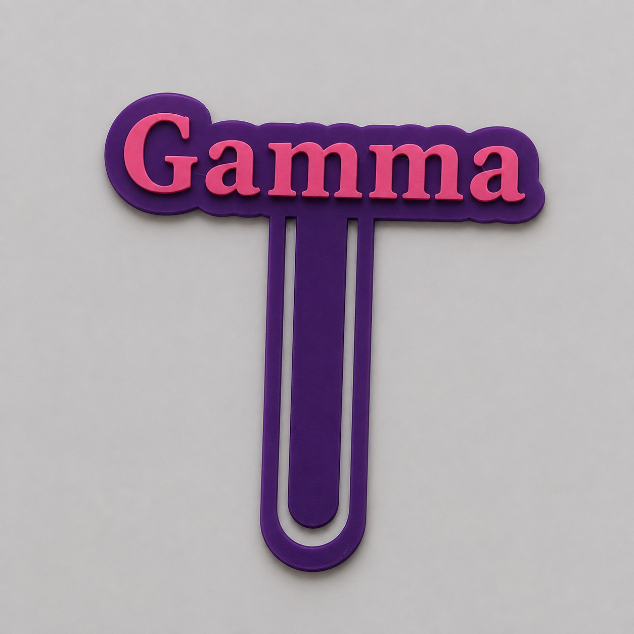 3D Gamma Book Mark