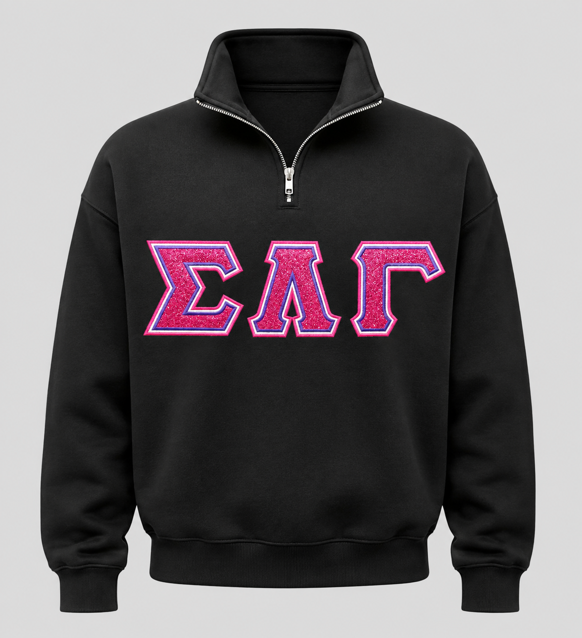 SLG Quarter Zip Glitter