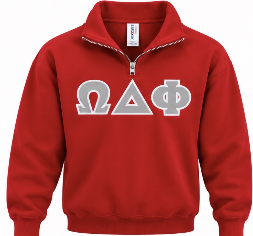 Omega Delta Phi Quarter Zip