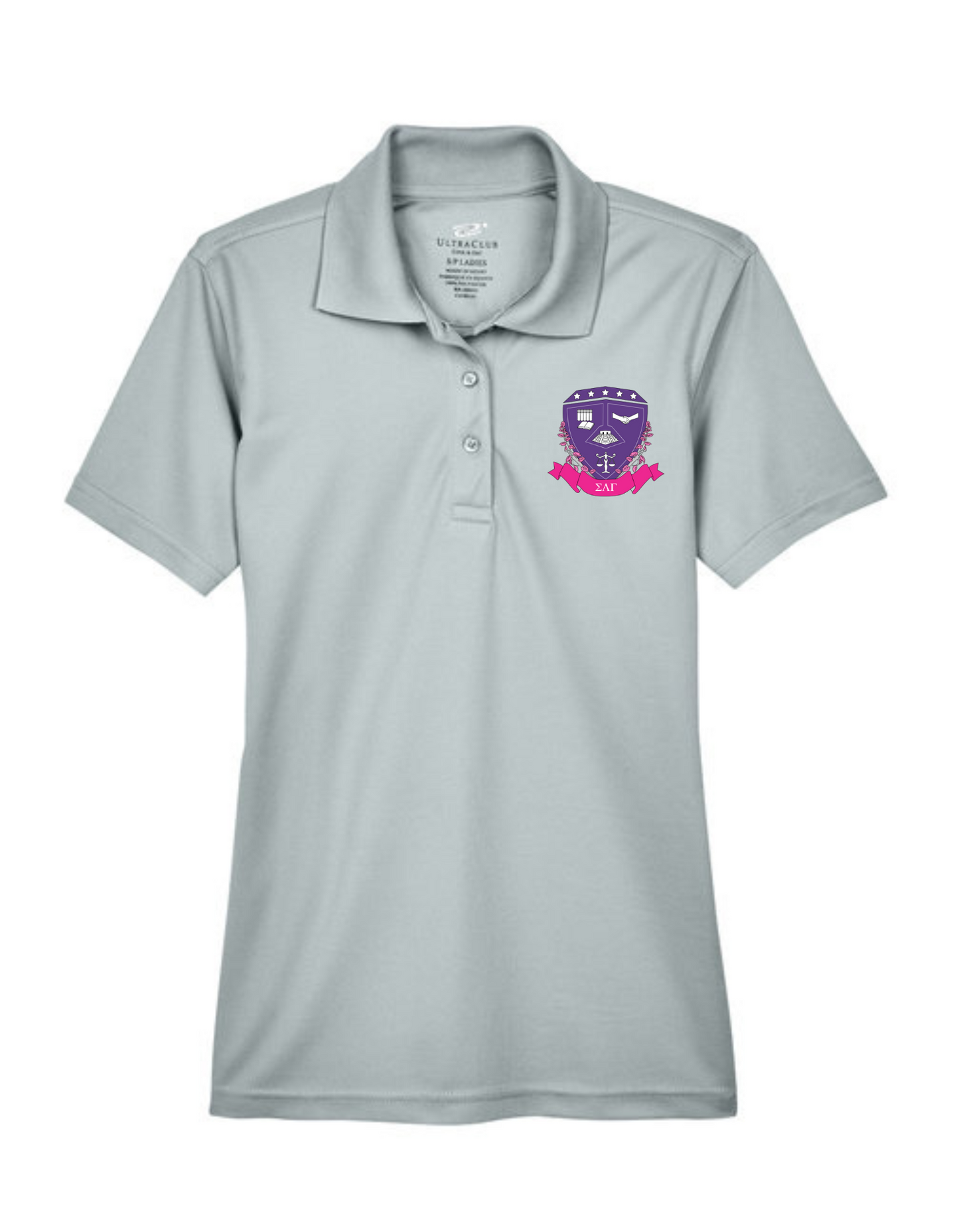 Embroidered Gamma Shield Polo