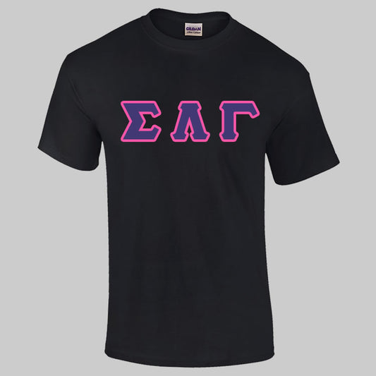 Sigma Lambda Gamma black shirt