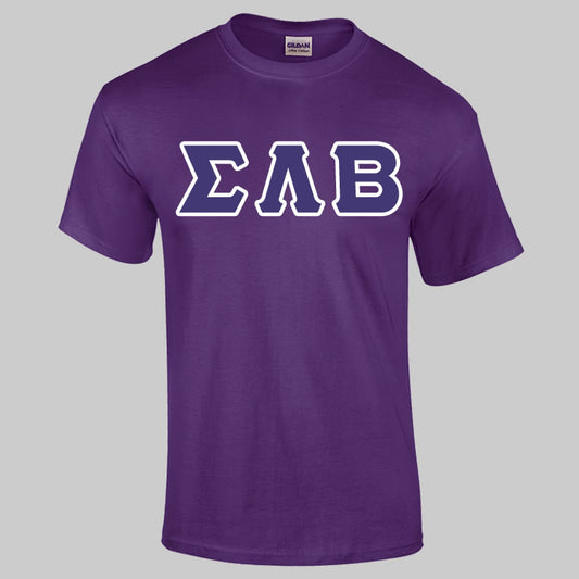 Sigma Lambda Beta Purple shirt