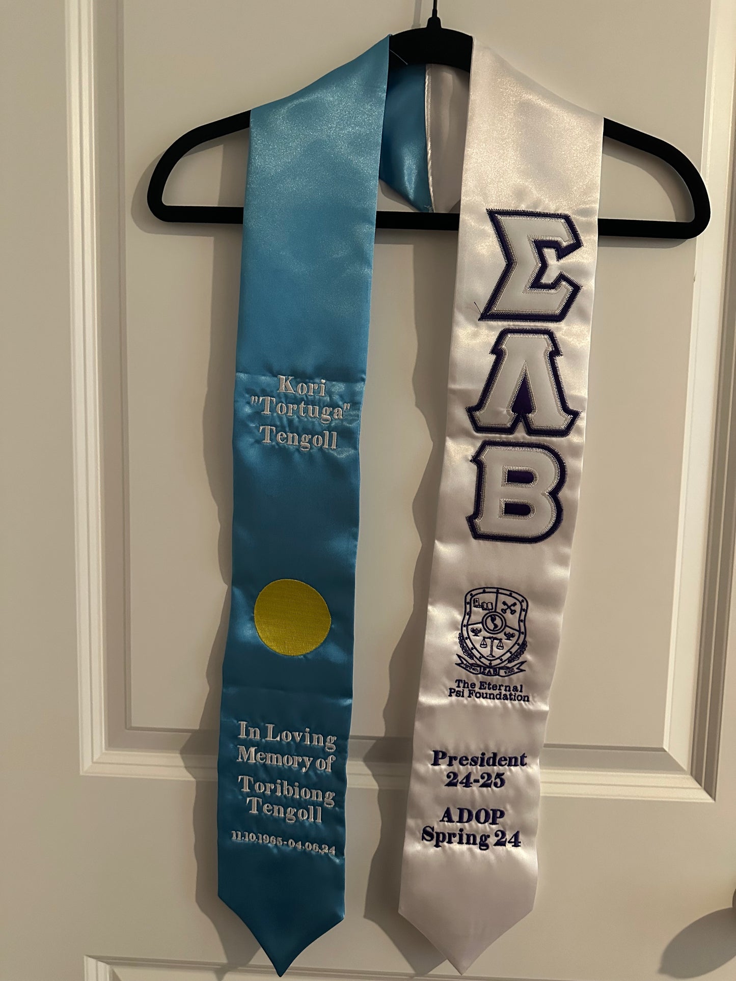 Custom Graduation Stole