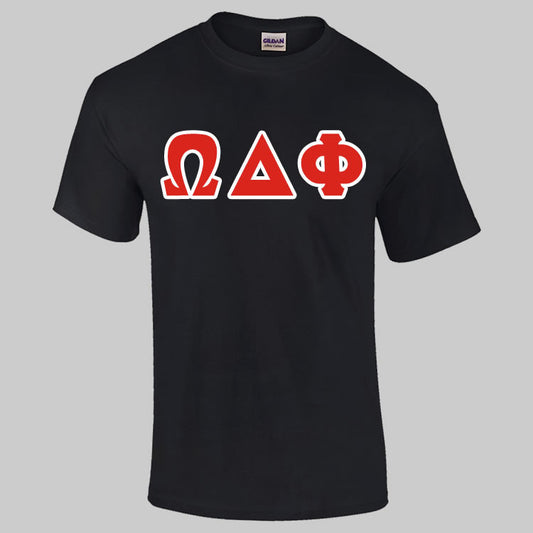 Omega Delta Phi Black Shirt